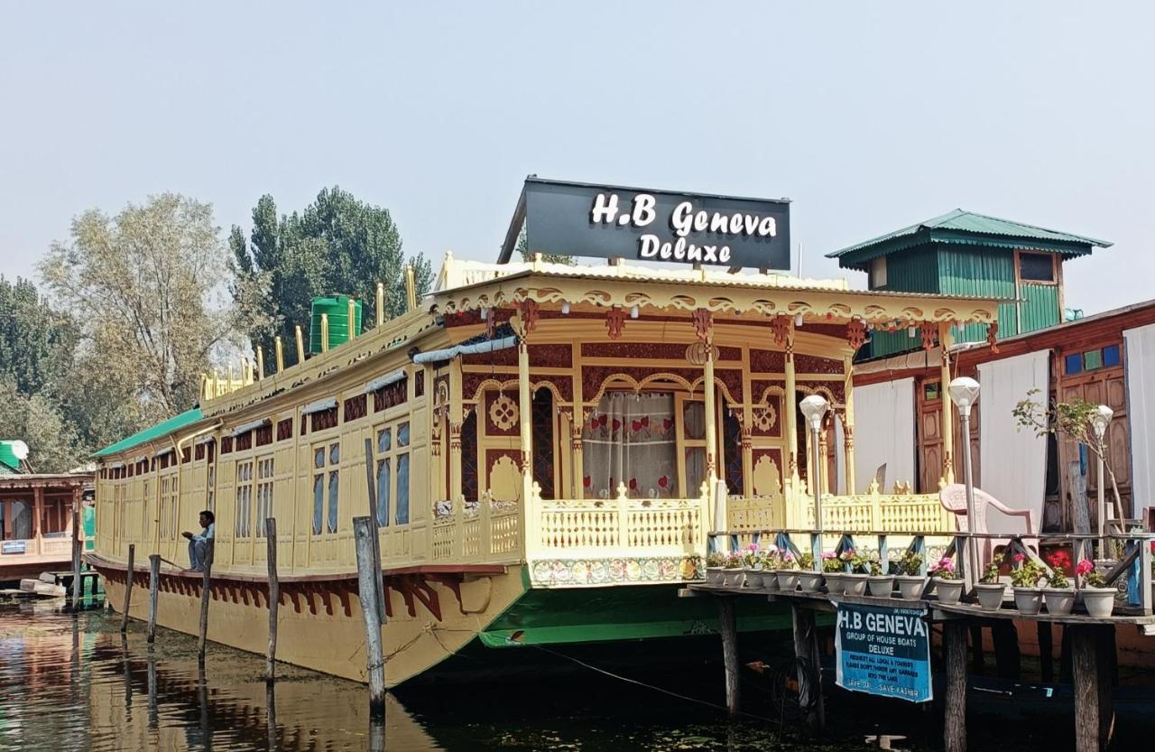 Heritage Geneva House Boat Srīnagar Eksteriør billede