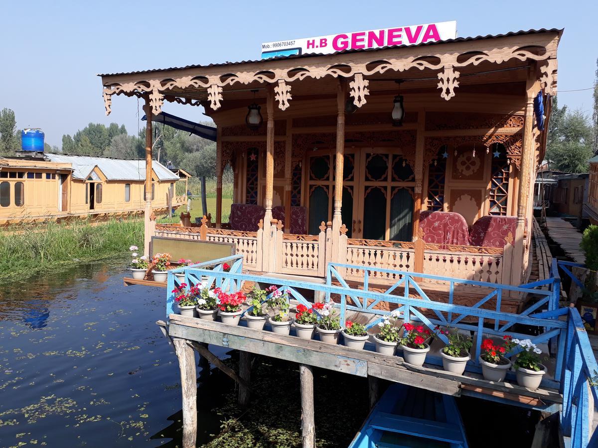 Heritage Geneva House Boat Srīnagar Eksteriør billede
